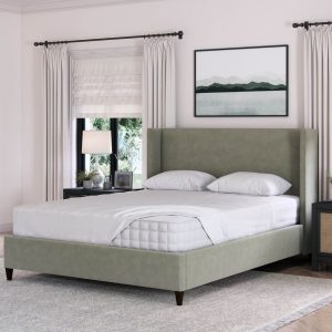Mattress King Premium Tufted Hybrid Mattress – Pressure Relieving Ergonomic Back Support